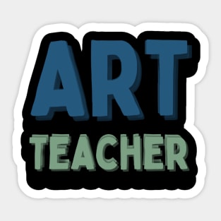 Art Teacher Sticker